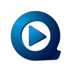 快播吧 logo